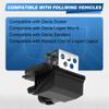 Radiator Fan Blower Motor Resistor for Dacia Logan Mcv II Duster Sandero Renault Clio IV Logan Captur 255509263R 255503792R
