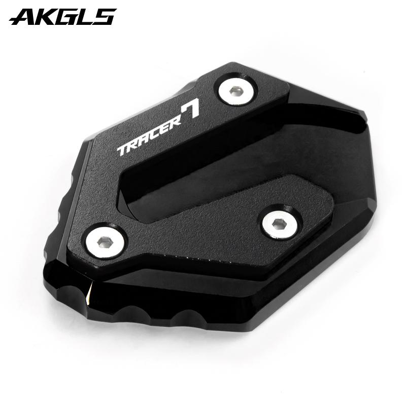 For YAMAHA Tracer 7 GT  Tracer 700 GT 2015- Tracer700/gt Accessories Side Stand Extender Pad Enlarged Stand