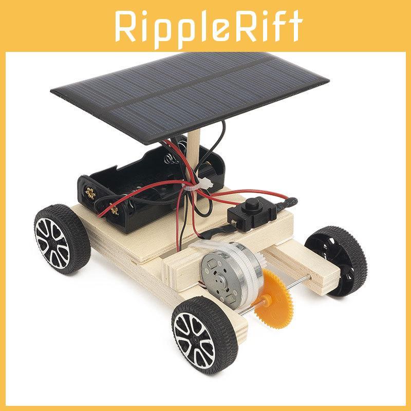Elementary School Diy Science Solar-powered Electric Car Stem Educational Model