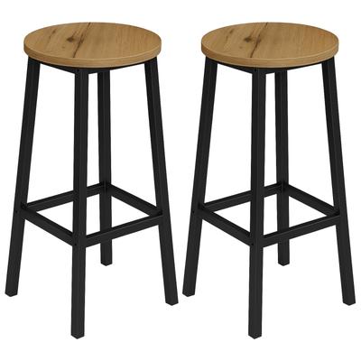 Alder Bar Stool 2 Pieces 32X32X65 And Handle
