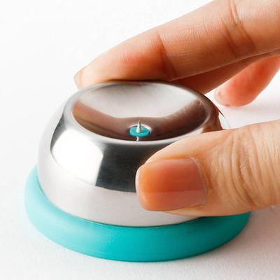 Aiguille à œufs en acier inoxydable, perforateur d'œufs, base en plastique, perforateur manuel pour œufs durs, gadget de cuisine, perforateur d'œufs anti-explosion
