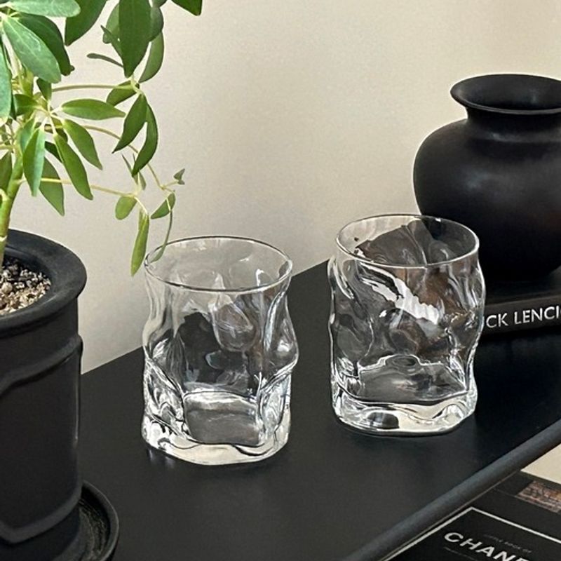 Elegante Tischdeko Glas 3-teiliger Bierkrug Highball Getränk Café Geschenk Weihnachten Hausparty