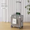 Lightweight Mini Trolley Suitcase with Combination Lock, 18-20 Inch - Ideal for Students and Kids.