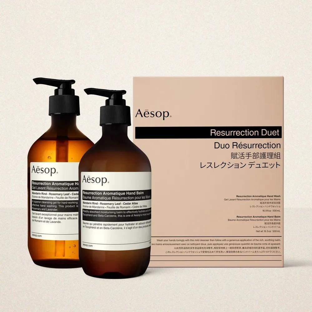 

[Aesop] Resurrection Duet (Hand Wash 500ml / Hand Balm 500ml)