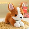 23CM Party Dog Plush Toy Corgi Bulldog Husky Cute Super Soft Birthday Gift Doll Send Friends Festive Decoration