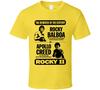 Rocky II Apollo Creed Boxing Movie T Shirt T Shirt