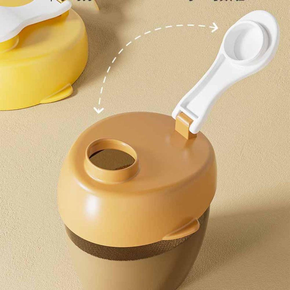 With Milk Powder Spoon Baby Milk Powder Box Feeding Lunch Box Food Storage Box  Kids