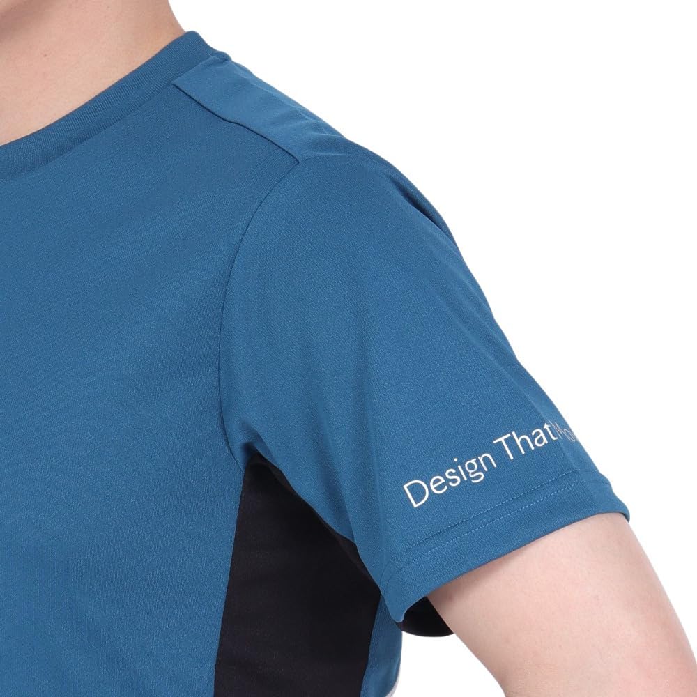 Descente Sleeve Volleyball Shirt DVUXJA52_GRN_M_Short