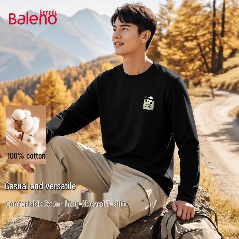 Baleno Pure Cotton Graphic Long-Sleeve Tee