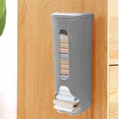 Panties Storage Box Household Lazy Wall Garbage Bag Storage Box Wall Hanging Extraction Type Non-punching Socks Finishing Box