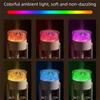 Crystal Salt Stone Shaking Head Humidifier USB Powered Portable Air Humidifier  Living Space