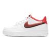 Nike Air Force 1 LV8 GS Double Swoosh - Tênis Infantil Bright Crimson Branco Preto CW1574-101