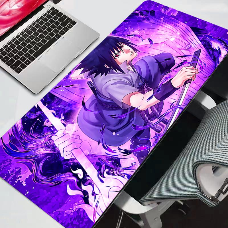 Mouse Pad Naruto Computer Speed Type Carpet Mat for Esports Players Laptop Keyboard Mousepad Office Desk Mat Durable