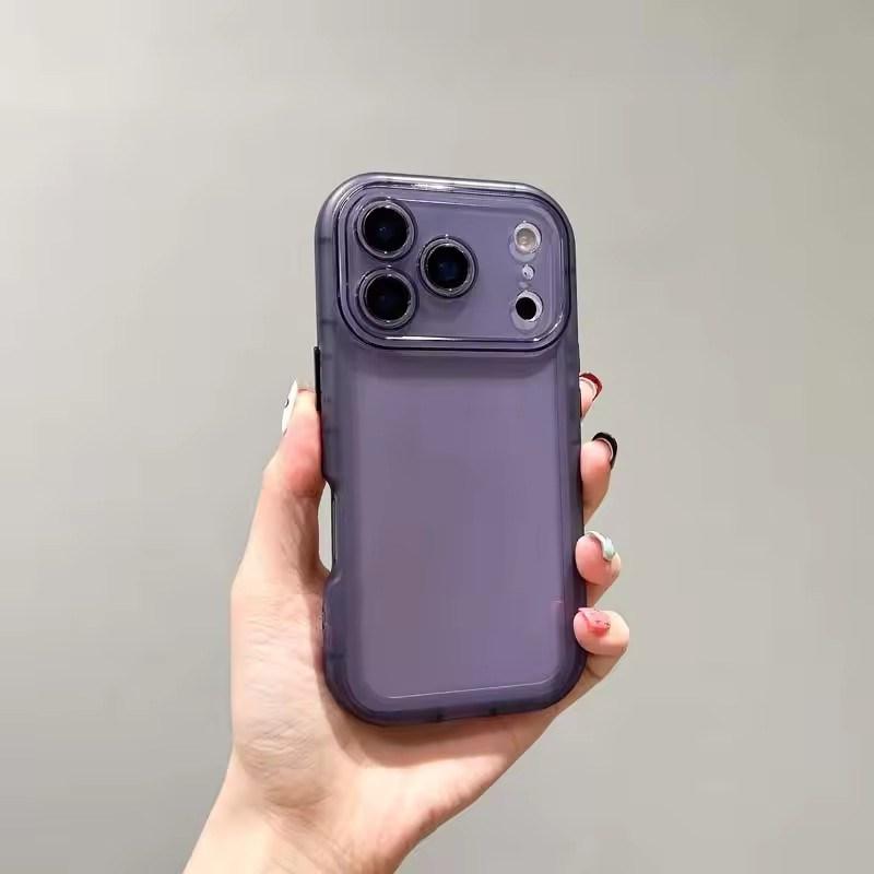 Transparent Silicone TPU Phone Case for IPhone 17 Air 16 15 14 13 12 Pro Max Soft Airbag Shock Bumper