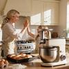 Biolomix BM606E Stand Mixer,1200W 7L Large Bowl OLED Touch Display Electric Kitchen Mixer