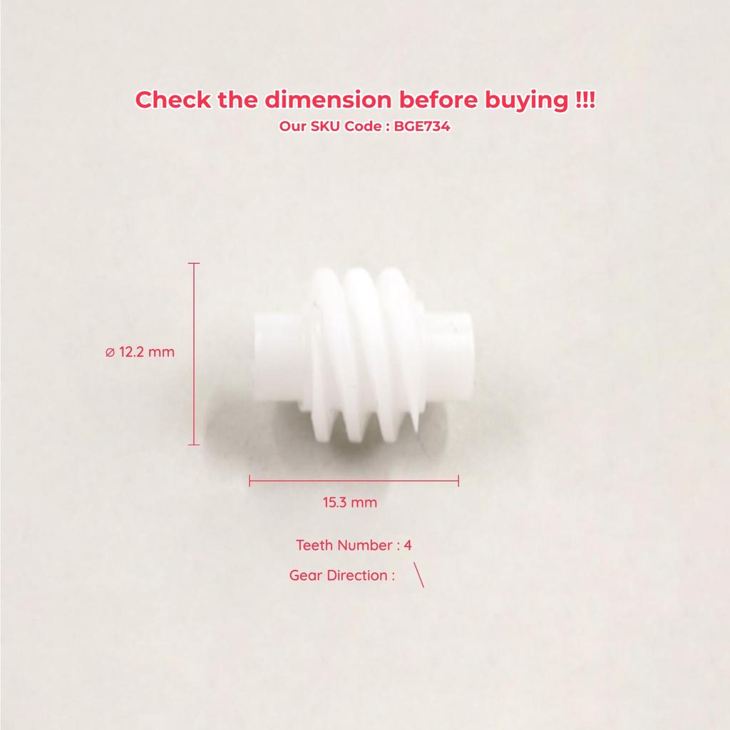 BGE734 Sitzverstellung Schienen Schiebemotor Reparatur Stirnrad für Nissan Qashqai Peugeot 3008 Citroen DS5 Buick Excelle