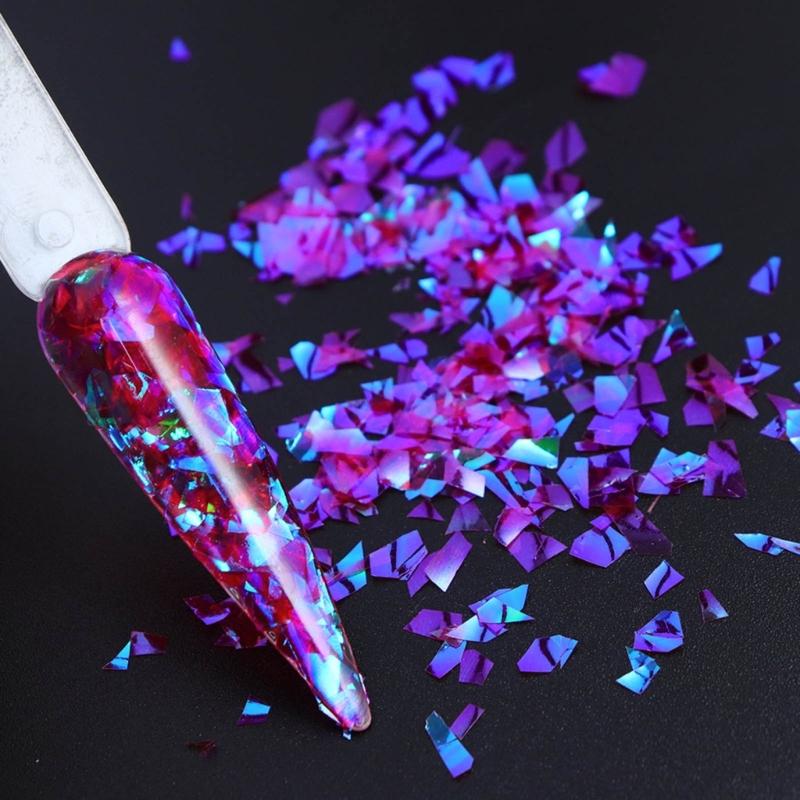 Resin Mold Fillers Irregular Shaped Sequins Nail Art Manicure Flakes Decors