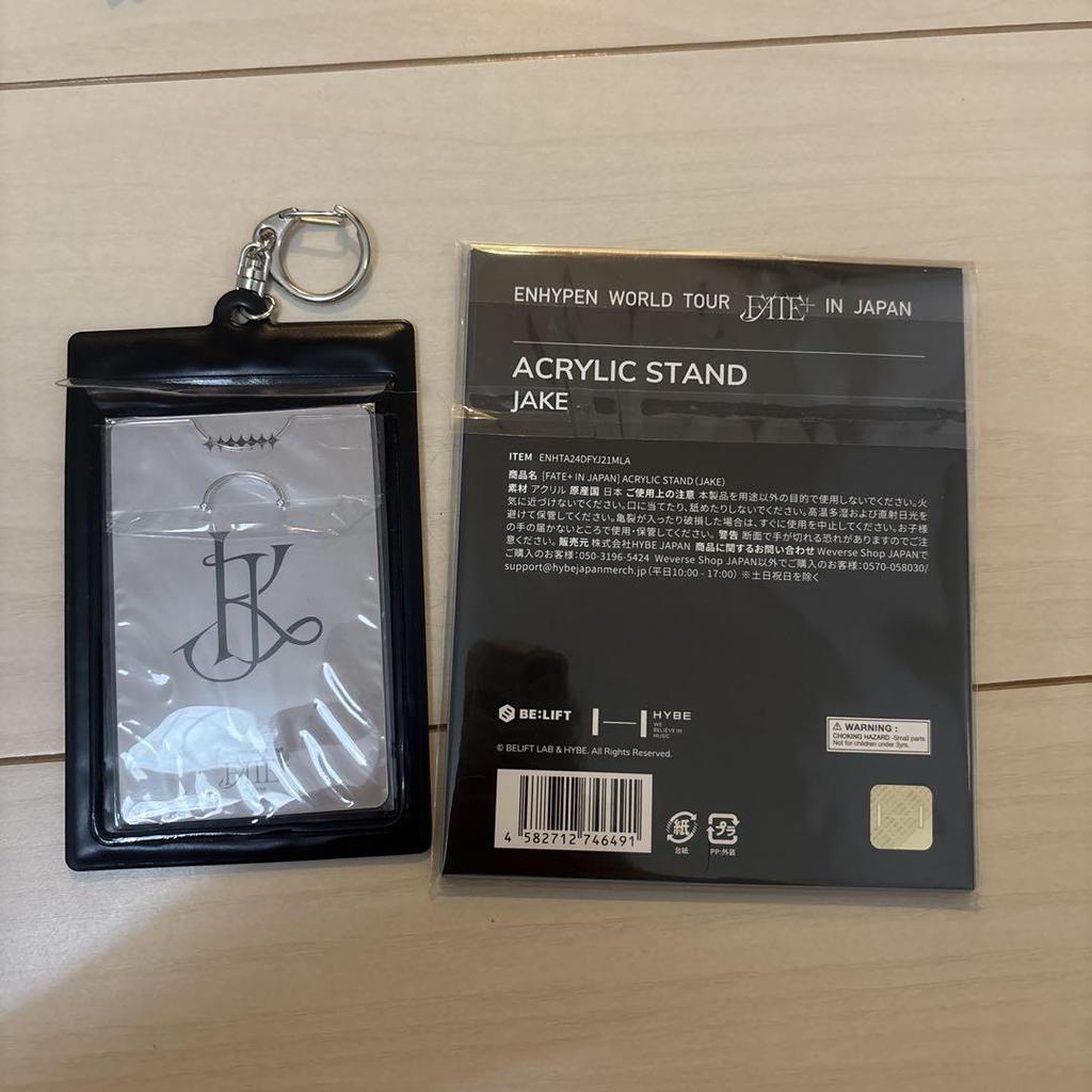 [USED] ENHYPEN JAKE Acrylic Stand & ID Card