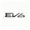 Suitable for KIA Modified EV5 EV6 Aluminum Alloy Trunk Labeling, New Kaiku Tail Label Black