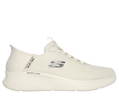 Slipins Sneakers Weiß Lässige Version