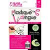 Plastic Shrink Film - GRAINE CREATIVE - Shrink Plastic - Phosphorescent - 6 Sheets - 26 X 20 Cm