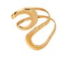 Retro Geometric Open Adjustable Bracelet & Ring Set
