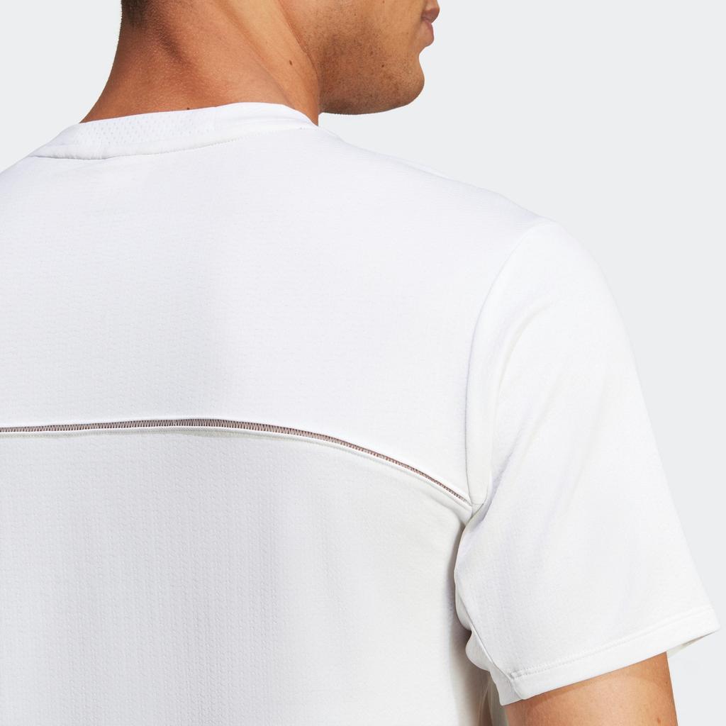 Adidas HIIT T Shirts Men's White Crew Neck Moderate IB9096
