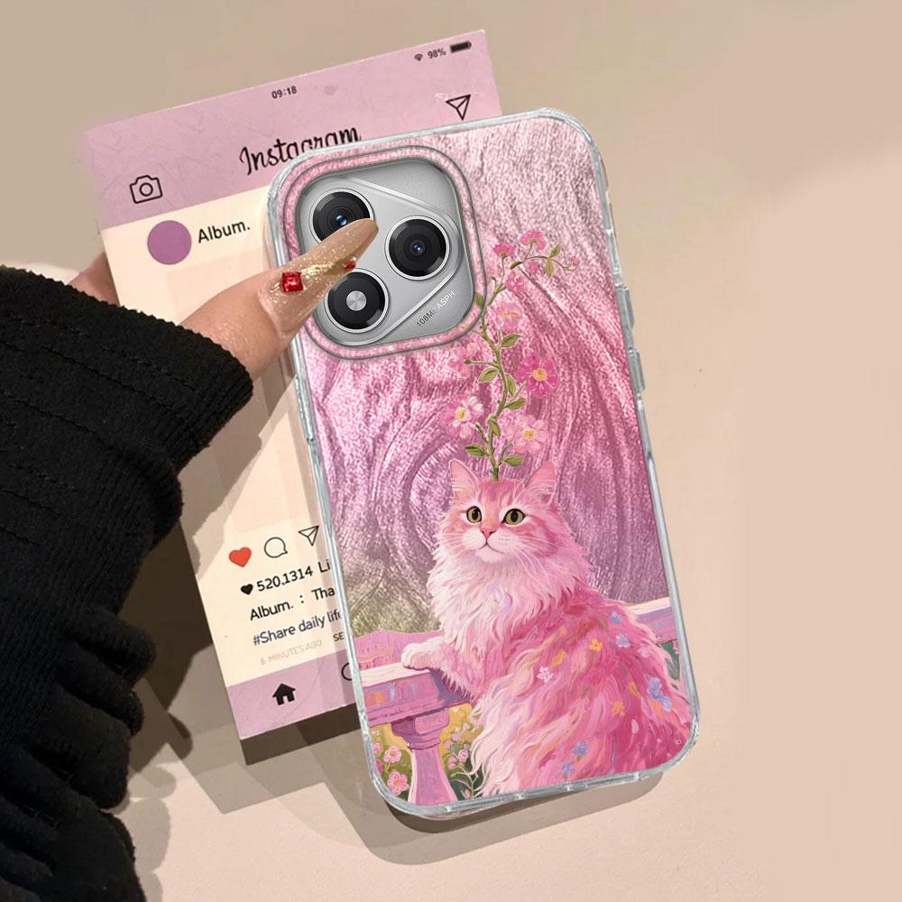 Cartoon Fun Green Panda Animals Phone Case for Honor 400 200 Pro Magic7 6 5 Lite X9a X9c X8b X8a X8c Silicone Back Shell Cover