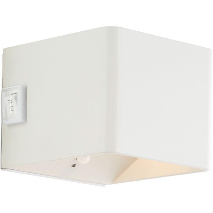 Applique magnétique d'extérieur - ISEO - BRILLIANT - Rechargeable - Blanc - LED - Détecteur - 4W - 300lm - 3000K - USB