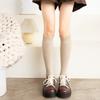 Socks Women'S Winter Warm Long Stockings Thick Thermal Cotton Terry Solid Harajuku Breathable Thicken Casual Knee High Socks