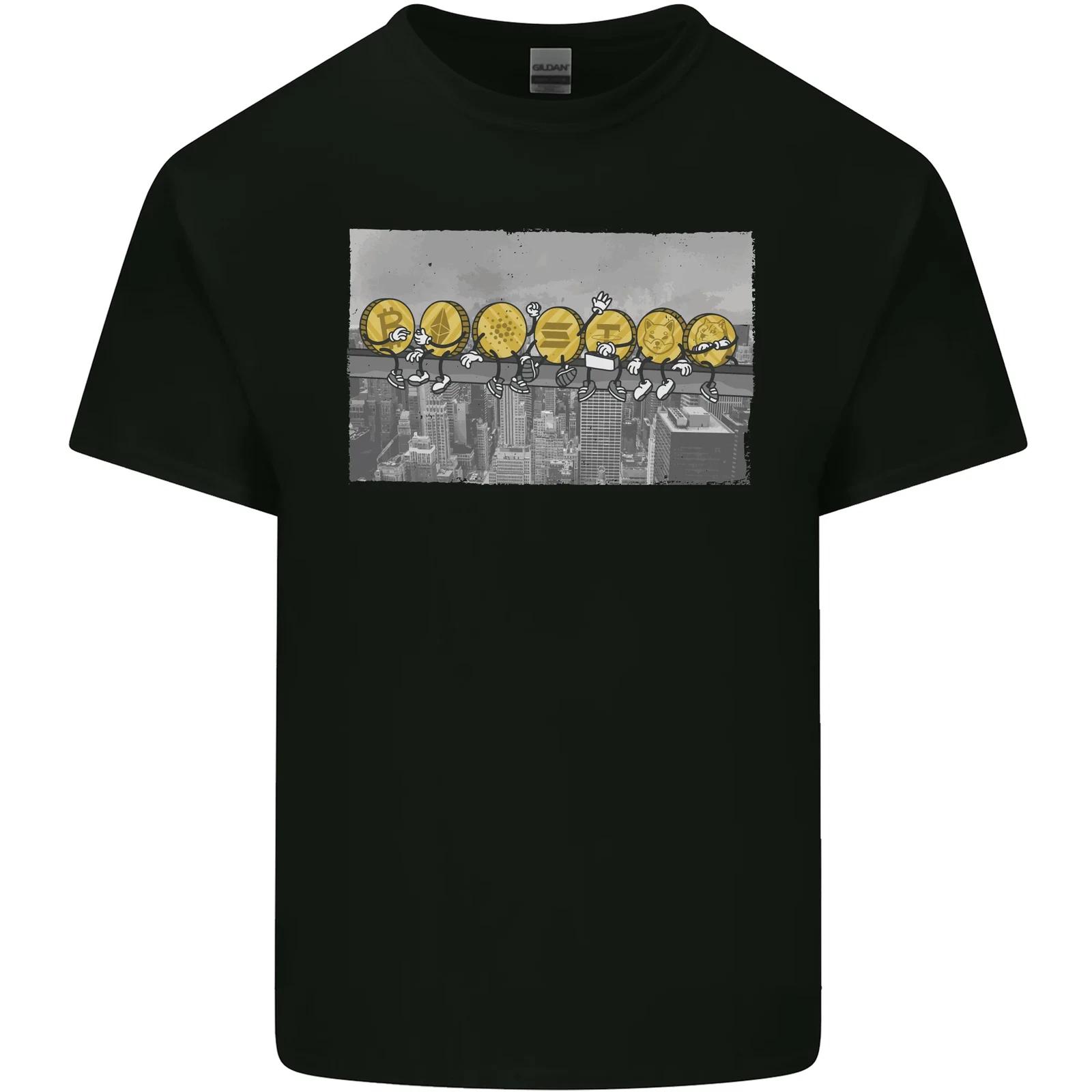 

Crypto Workers Funny New York Parody Bitcoin Kids T-Shirt Childrens 3XL
