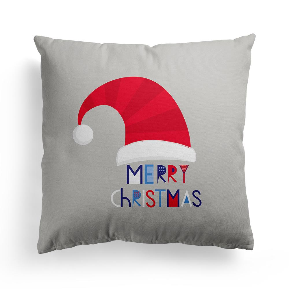 New Christmas Pillowcase Christmas Tree Holiday Sofa Pillow Cushion Cover