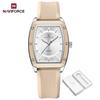 Naviforce Watch for Women Square Elegant Waterproof Luminous Watches Quartz Import Ladies Wristwatch Valentine Day Gifts NF5049
