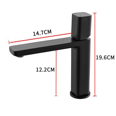 

Basin Faucet White Bathroom Faucet hot and cold Brass water Mixer Tap White black Basin Water Sink Mixer crane чорний