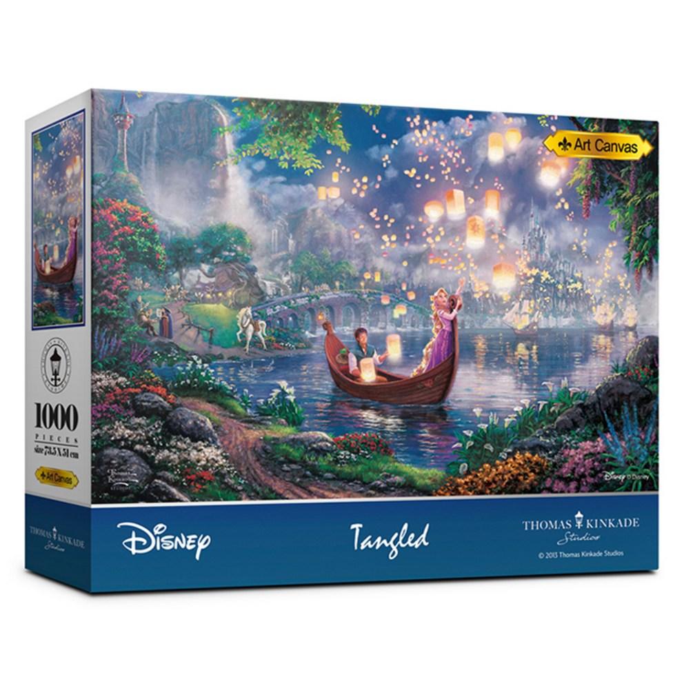 Thomas Kinkade Disney Rapunzel Jigsaw Puzzle