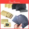 Poker Cards Matte Plastic Waterproof Pet Waterproof Playing Cards For Table Games Bulk Price Golden