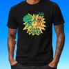 T-Shirt Herren Vegan Power Motiv Baumwolle Größe S bis 5XL