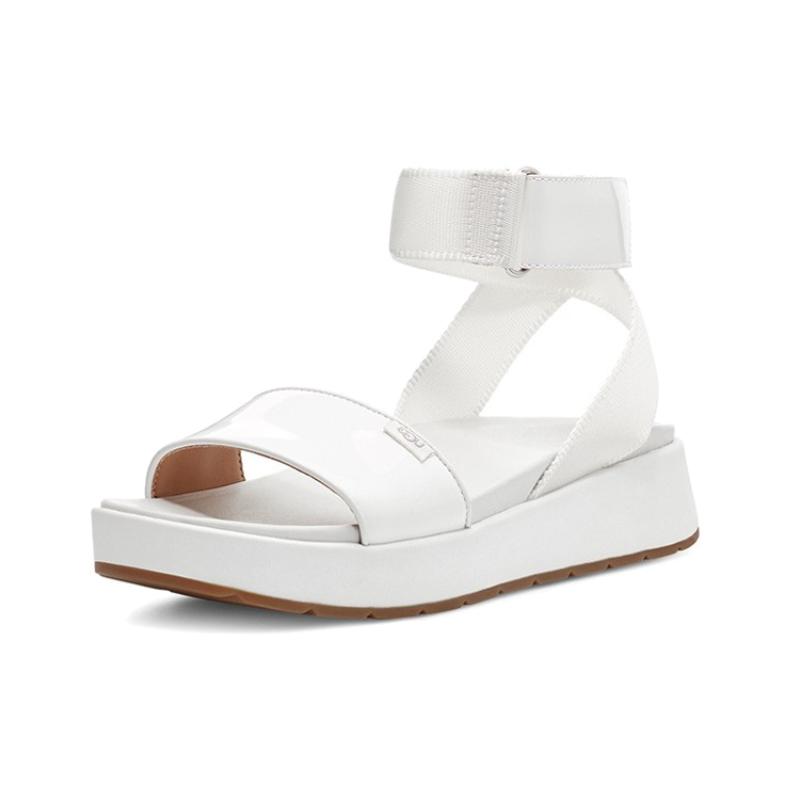 UGG Lennox Series Sports Sandals White Women's Sneakers 1107898-WHT