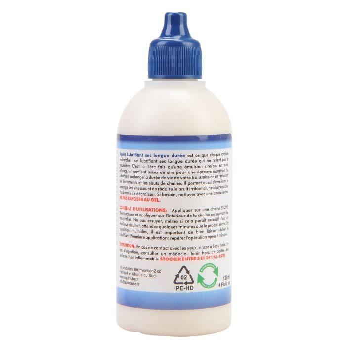 LUBRIFIANT SEC LONGUE DUREE SQUIRT 120ml