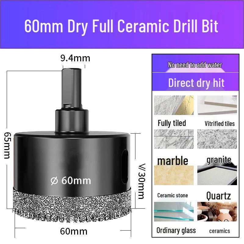 

Jun Ding Ying 60mm Serrated Tile Hole Saw