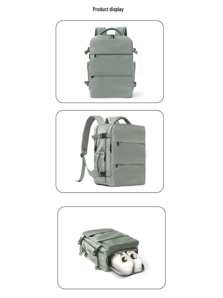 Feihong Multipurpose Waterproof Business Travel Backpack with Dry/Wet Separation and Large Capacity