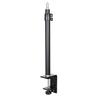 All-Metal C-Type Retractable Live Stream Stand with Phone Clip and Selfie Light