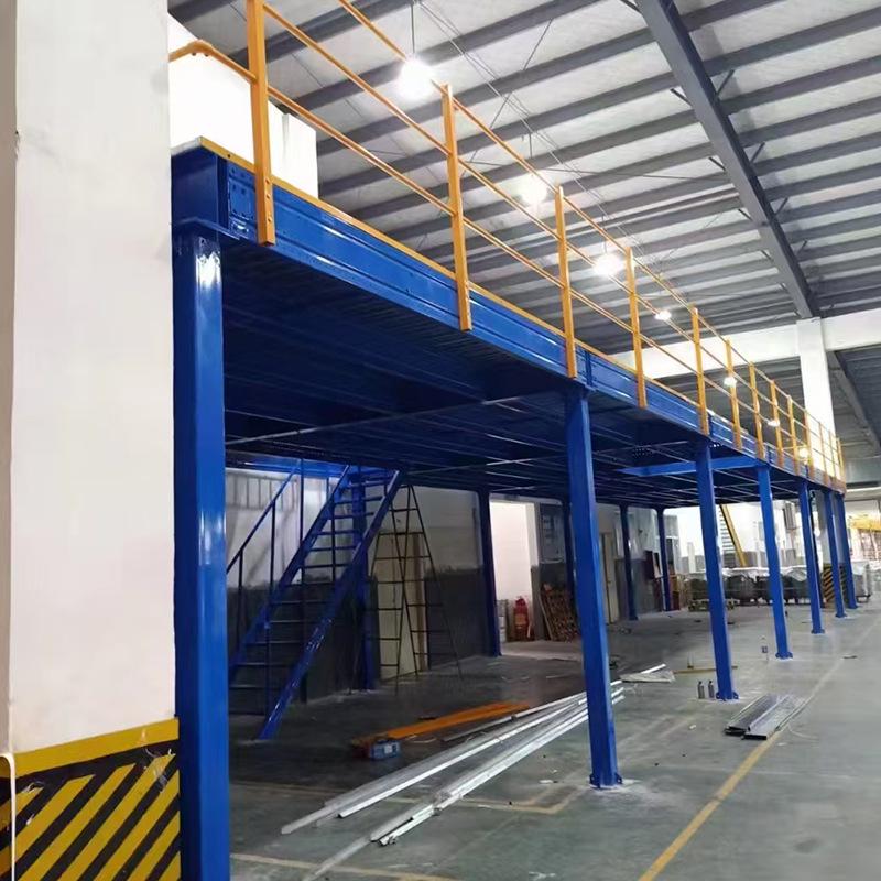 Heavy Duty Multi-Tier Steel Warehouse Shelving with Thickened Beams