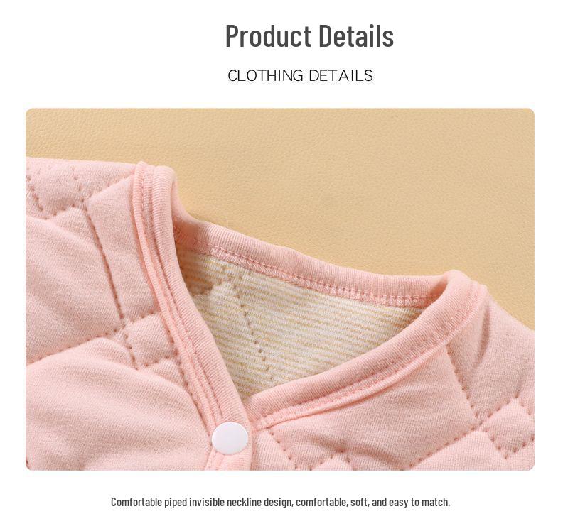 Children's Warm Quilted School Uniform Inner Layer for Boys & Girls - Autumn/Winter Style