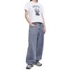 NOMANUAL Raw Vision Jeanshose   Weiß Blau