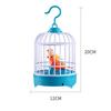 Voice-Controlled Talking Bird Toy with Simulated Birdcage, Repeats & Aids Speech for Kids Aged 1-3