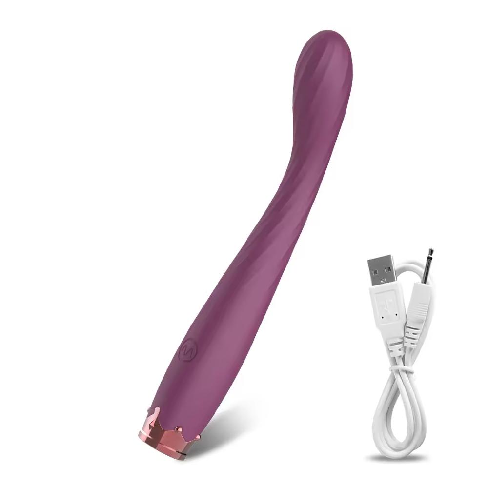 Rechargeable Powerful Finger G-Spot Vibrator Female Thrusting Dildo Vagina Massager Nipple Clitoris Stimulator Adult Sex Toy for Women 18+ Masturbator