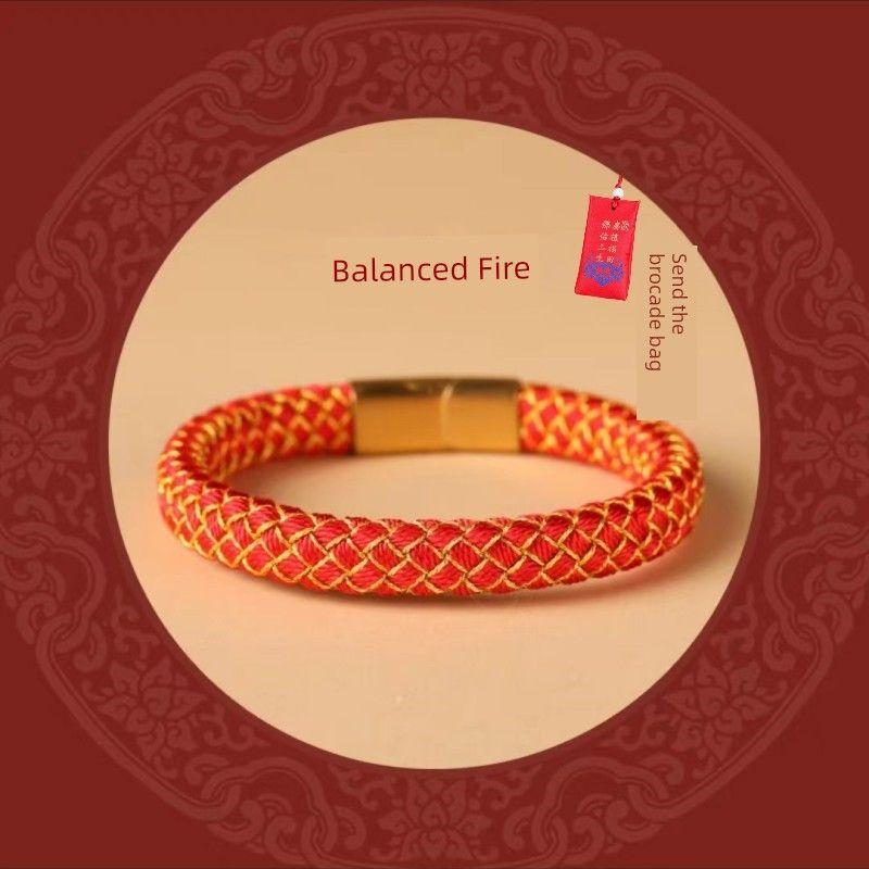 

Маленький ремешок для переноски с чешуей дракона Дракон Змея Хуатай Годовалый готовый продукт Не нужно вязать самостоятельно Браслет на магнитной застежке 2025 Fire (Red) 55.00 kg-67.50 kg