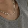 silver925 Bold Toggle Chain #SN412