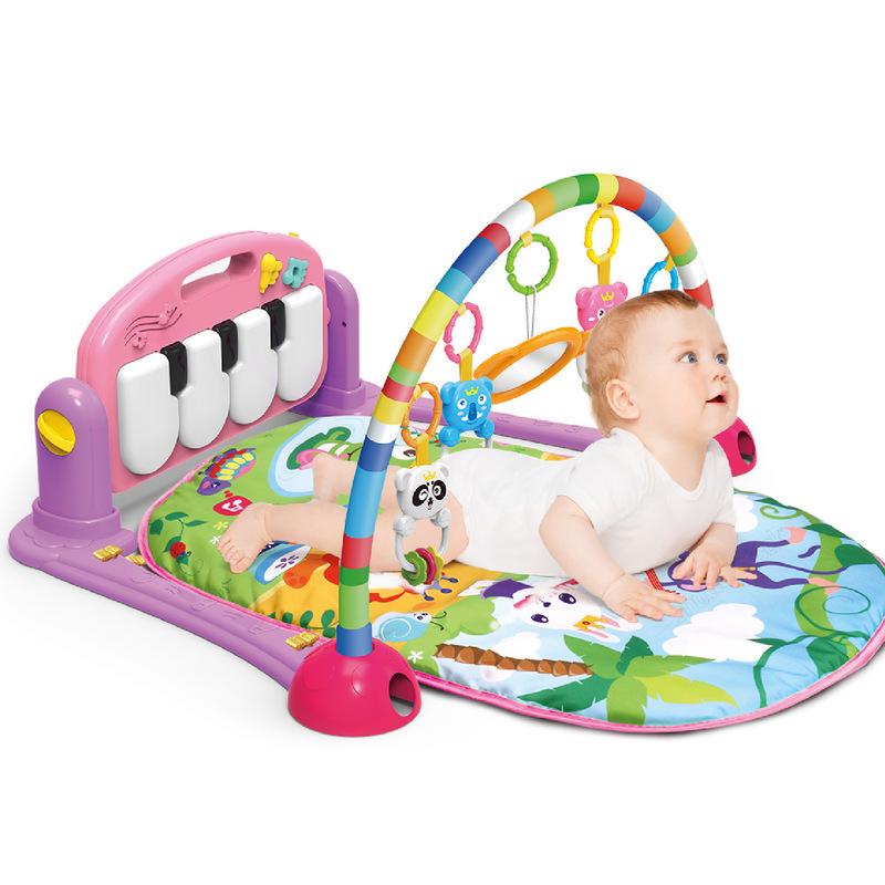 Newborn Multifunctional Baby Piano Mat - Foot Pedal, Music & Fitness Game for Early Education